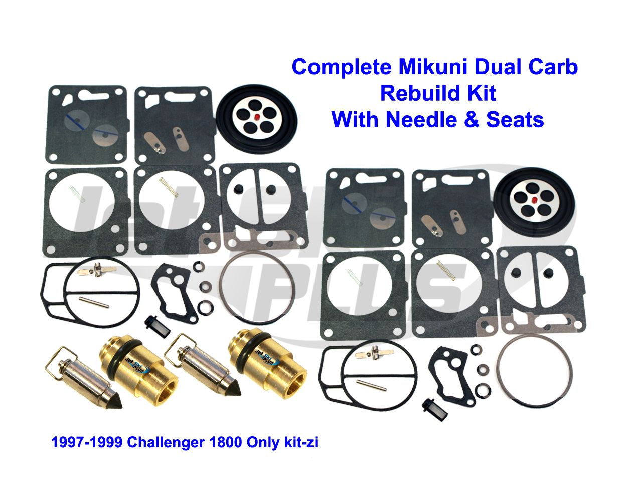 Seadoo Double Mikuni Carburateur Reconstruction Kit Needle Siège Joint 1997-1999 