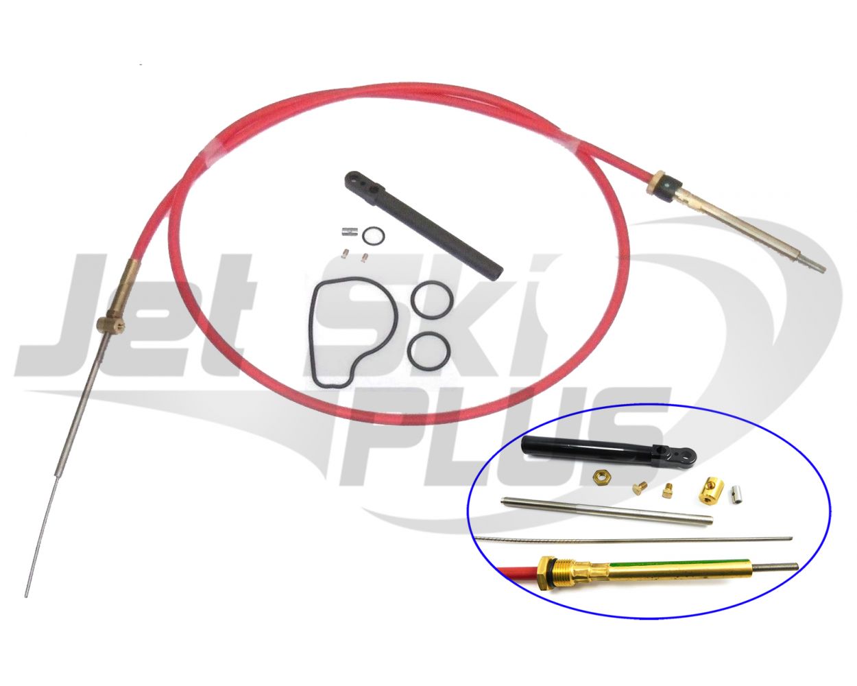 Lower Shift Cable Assembly For OMC Cobra Sterndrive Replaces 987661 High Quality 