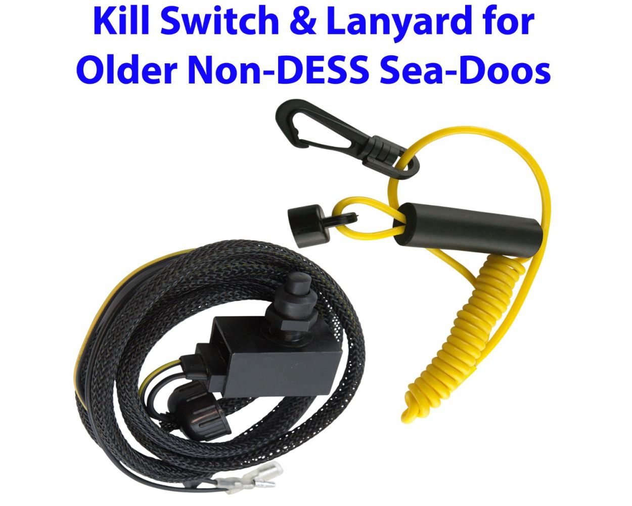 JSP Brand Replaces Sea-Doo XP GTS GTS SP SPX Floating Safety Lanyard Ignition Cap Key Stop Switch 278001431 Non DESS